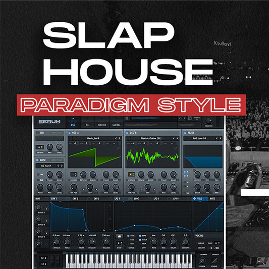 FLP | HOW TO PARADIGM STYLE | SLAP HOUSE | FL Studio Project | 2023